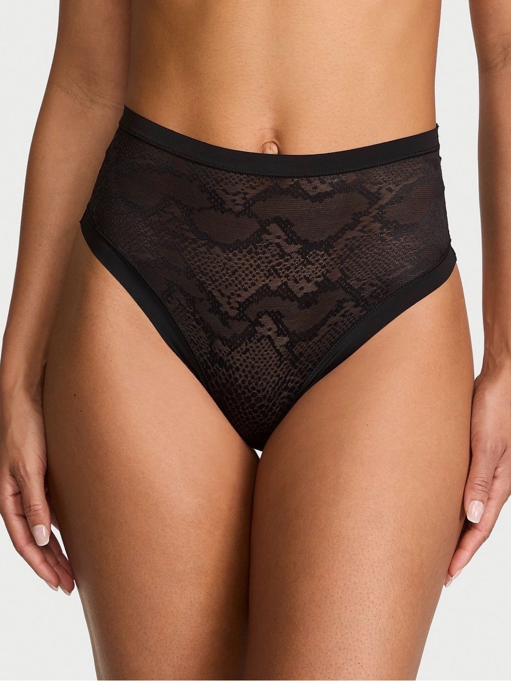 Victoria's Secret High-Waist No-Show Thong Panty